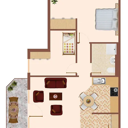 Wohnpark Strandstrasse App 13 * 欧巴德伍斯图